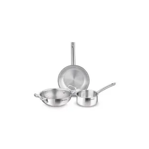 BERGNER Induction Base Tri-Ply Stainless Steel Cookware Set at ₹1749 | linkredirect.in Deal BERGNER Induction Base Tri-Ply Stainless Steel Cookware Set at ₹1749 | linkredirect.in Deal