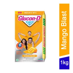 Glucon-D Mango Blast at ₹83 | Zepto Deal Glucon-D Mango Blast at ₹83 | Zepto Deal