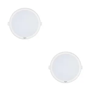Wipro 12 Watt LED Downlighter Pack of 2 Wipro 12 Watt LED Downlighter Pack of 2