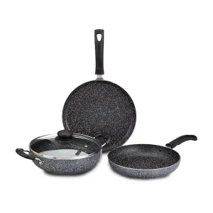 Amazon Solimo Aluminium 4 Piece Non-Stick Cookware Set at ₹1026 | Amazon Deal Amazon Solimo Aluminium 4 Piece Non-Stick Cookware Set at ₹1026 | Amazon Deal