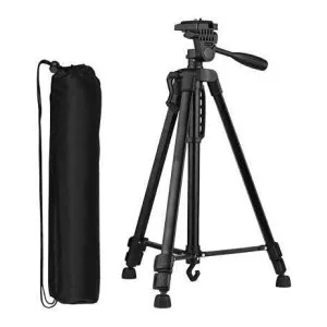 JPZ Bontech 3366 Black Tripod Mobile Phone Camera Stand 360 Degree Rotating Head JPZ Bontech 3366 Black Tripod Mobile Phone Camera Stand 360 Degree Rotating Head