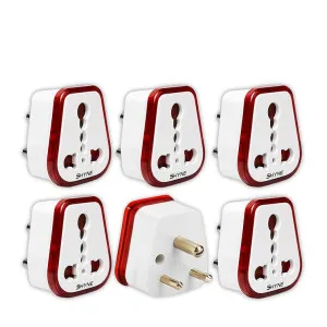 KAVANA 6A to 16A Converter/Conversion Plug (Pack of 5) at ₹349 | Amazon Deal KAVANA 6A to 16A Converter/Conversion Plug (Pack of 5) at ₹349 | Amazon Deal