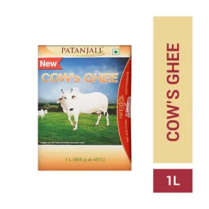 Patanjali Pure Danedar Cow Ghee 1L – Natural & Healthy Patanjali Pure Danedar Cow Ghee 1L – Natural & Healthy