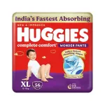 Huggies Complete Comfort Wonder Pants Baby Diapers XL, 56 Count at ₹694 | Amazon Deal Huggies Complete Comfort Wonder Pants Baby Diapers XL, 56 Count at ₹694 | Amazon Deal
