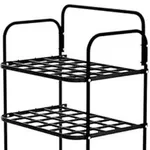 3-Tier Metal Shoe Rack Organizer Black Grid Design Storage Shelves Rs 350 – Amazon 3-Tier Metal Shoe Rack Organizer Black Grid Design Storage Shelves Rs 350 – Amazon