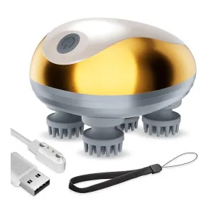 HOMEBASIC Scalp Massager 360° Rotating Heads 3 Speed Modes – Hair Growth & Stress Relief HOMEBASIC Scalp Massager 360° Rotating Heads 3 Speed Modes – Hair Growth & Stress Relief