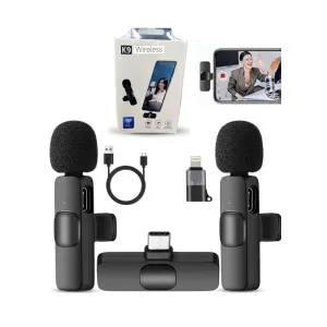 K9 Dual Wireless Microphone (2 Mics) for Mobile at ₹348 | Amazon Deal K9 Dual Wireless Microphone (2 Mics) for Mobile at ₹348 | Amazon Deal