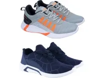 BIRDE Combo Pack of 2 Sports Running Shoes For Men (Blue) at Rs.349 BIRDE Combo Pack of 2 Sports Running Shoes For Men (Blue) at Rs.349