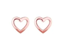 GIVA 925 Silver Rose Gold Love Studs – Rs. 652 GIVA 925 Silver Rose Gold Love Studs – Rs. 652