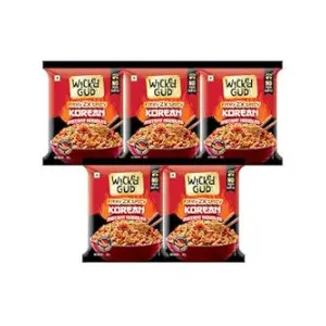 WickedGud Korean Noodles 2X Spicy Pack of 5 – Whole Wheat No Palm Oil + 50% Coupon WickedGud Korean Noodles 2X Spicy Pack of 5 – Whole Wheat No Palm Oil + 50% Coupon