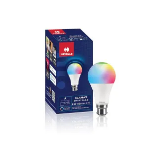 Havells Glamax 9W B22 WiFi LED Smart Bulb with Music Sync & Alexa/Google Assistant at ₹506 | Amazon Deal Havells Glamax 9W B22 WiFi LED Smart Bulb with Music Sync & Alexa/Google Assistant at ₹506 | Amazon Deal