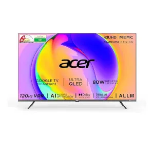 Acer 43-inch Super Series 4K QLED Google TV at ₹19499 | Amazon Deal Acer 43-inch Super Series 4K QLED Google TV at ₹19499 | Amazon Deal