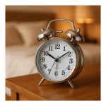 Retro Twin Bell Alarm Clock with Night Backlight, Silent Sweep Movement at ₹399 | Amazon Deal Retro Twin Bell Alarm Clock with Night Backlight, Silent Sweep Movement at ₹399 | Amazon Deal