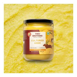 Two Brothers A2 Cow Cultured Ghee Desi Gir Cow at ₹433 | Zepto Deal Two Brothers A2 Cow Cultured Ghee Desi Gir Cow at ₹433 | Zepto Deal
