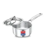 Prestige 1.1L Tri-Ply Stainless Steel Sauce Pan with Lid at ₹922 | Amazon Deal Prestige 1.1L Tri-Ply Stainless Steel Sauce Pan with Lid at ₹922 | Amazon Deal