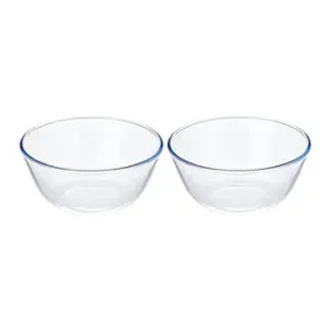 Solimo Borosilicate Glass Mixing Bowl Set 2650 ML Each Solimo Borosilicate Glass Mixing Bowl Set 2650 ML Each