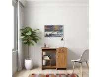 Solimo Mazurka Wood Computer Table Rs 3599 Solimo Mazurka Wood Computer Table Rs 3599