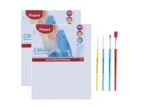 Painting Kit with Canvas Panels & Brushes for Kids/Adults – Rs. 90 Painting Kit with Canvas Panels & Brushes for Kids/Adults – Rs. 90