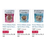 Organic High Fiber Millets at ₹30 | Amazon Deal Organic High Fiber Millets at ₹30 | Amazon Deal