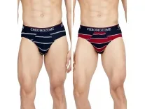 Chromozome Men’s Modal-Stretch Striper Briefs (2 Pack) – Rs. 279 Chromozome Men’s Modal-Stretch Striper Briefs (2 Pack) – Rs. 279