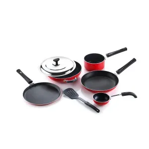 Crystal Classic Series 7-pc Non-Stick Cookware Set, PFOA Free at ₹1022 | Amazon Deal Crystal Classic Series 7-pc Non-Stick Cookware Set, PFOA Free at ₹1022 | Amazon Deal