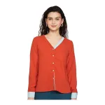 Symbol Women’s Solid Crepe V-Neck Full Sleeve Regular Fit Top (Plus Sizes) at ₹199 | Amazon Deal Symbol Women’s Solid Crepe V-Neck Full Sleeve Regular Fit Top (Plus Sizes) at ₹199 | Amazon Deal