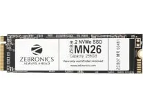 Zebronics 256GB NVMe SSD – Rs 1809 Zebronics 256GB NVMe SSD – Rs 1809