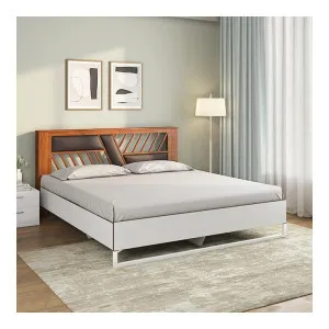 Nilkamal Zion Meta Engineered Wood Queen Bed Without Storage at ₹21900 | Amazon Deal Nilkamal Zion Meta Engineered Wood Queen Bed Without Storage at ₹21900 | Amazon Deal