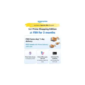 3 Month Amazon Prime Membership at ₹99 | Amazon Deal 3 Month Amazon Prime Membership at ₹99 | Amazon Deal