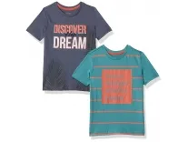 Symbol Boys Cotton Printed T-Shirt (2-7 Years, Pack of 2/3) – Rs. 199 Symbol Boys Cotton Printed T-Shirt (2-7 Years, Pack of 2/3) – Rs. 199
