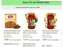 Chokhi Dhani Foods & Grocery: Up to 60% Off from Rs. 135 at Amazon Chokhi Dhani Foods & Grocery: Up to 60% Off from Rs. 135 at Amazon