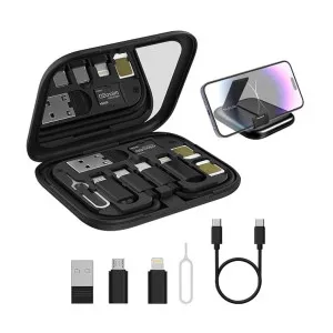 Portronics Snapcase 60W Multifunctional Cable Kit at ₹299 | Amazon Deal Portronics Snapcase 60W Multifunctional Cable Kit at ₹299 | Amazon Deal