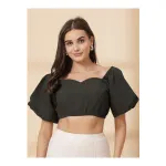 plusS Cotton Sweetheart Neck Crop Top at ₹180 | Myntra Deal plusS Cotton Sweetheart Neck Crop Top at ₹180 | Myntra Deal