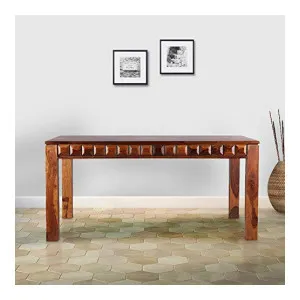 HomeTown Woodrow Solid Wood Six Seater Dining Table at ₹23186 | Amazon Deal HomeTown Woodrow Solid Wood Six Seater Dining Table at ₹23186 | Amazon Deal