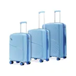 Meridian Set of 3 Hard Trolley Bags (Cabin+Medium+Large) with 8 Spinner Wheels at ₹3829 | Amazon Deal Meridian Set of 3 Hard Trolley Bags (Cabin+Medium+Large) with 8 Spinner Wheels at ₹3829 | Amazon Deal