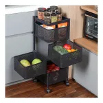 Cello Kitchen Pro Trolley with Wheels – Storage Organizer Cello Kitchen Pro Trolley with Wheels – Storage Organizer